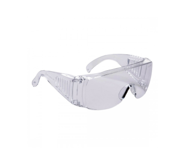 Safety glasses, transparent, open Visitor AS No. PW 30, 1 pc (PortWest)