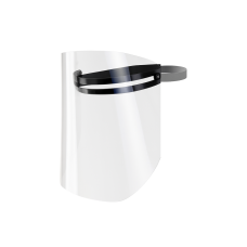 Protective shield, transparent + headband with fastening (Jendental)