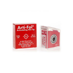 Articulating foil red VK21 8 µm one-sided