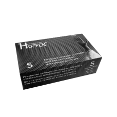 Nitrile gloves HOFFEN "GoldenTouch" Black - S