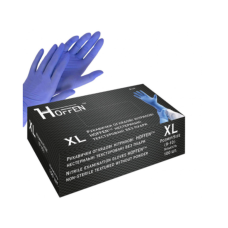 Nitrile gloves HOFFEN textured COBALT XL