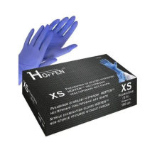 Nitrile gloves HOFFEN textured COBALT XS
