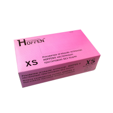 Nitrile gloves HOFFEN Pink - XS