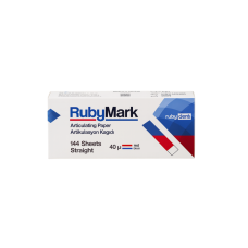 Артикуляційний папір RubyMark 40мк -прямий- 144шт Червоний\синій