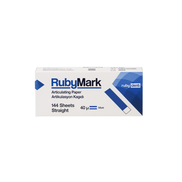 Артикуляційний папір RubyMark 40мк -прямий- 144шт Синій