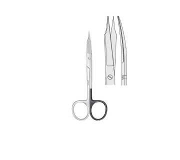 Knives Falcon 130mm (DS.537.011) Goldman-Fox one blade with a notch