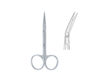 Ножиці Falcon 115 мм (BS.543.115) Fine/Iris Вигнуті