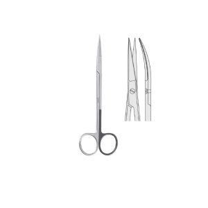 Falcon scissors 160 mm (BS.431.160) Kelly curved/serrated