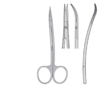 Falcon Scissors (Falcon) Scissors 115mm. (BS.549.115) S - Shaped