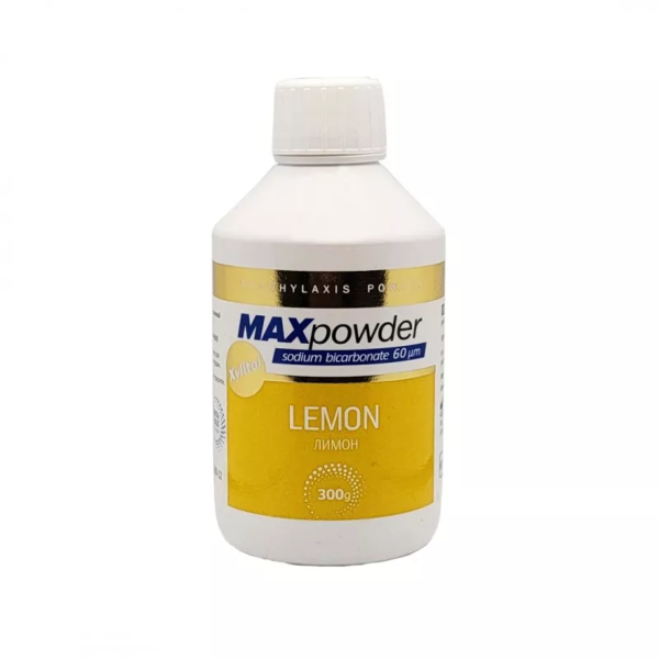 MaxPowder soda (sodium bicarbonate) 60 microns, lemon (300 g) Dentamax