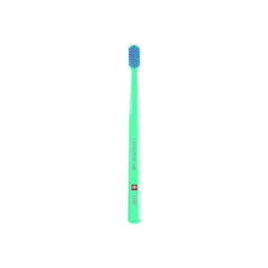 Зубная щетка Soft (1560) бирюзовая ручка/фиолетовая щетина 0,15 мм CURAPROX