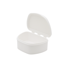 Box for dentures WHITE JD