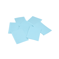 Dental bibs, medical napkins 125pcs/pack BLUE Cotisen