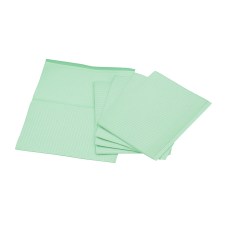 Dental bibs BOX 500pcs GREEN Cotisen