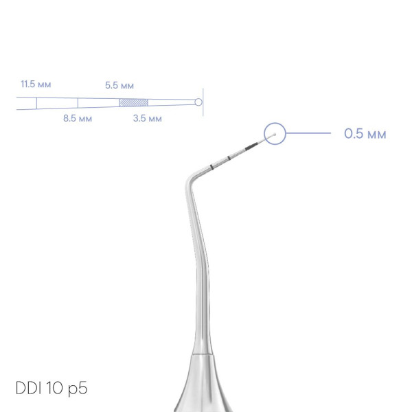 DDI 10 P5 Diagnostic probe TYPE 4 (WHO) Meddins