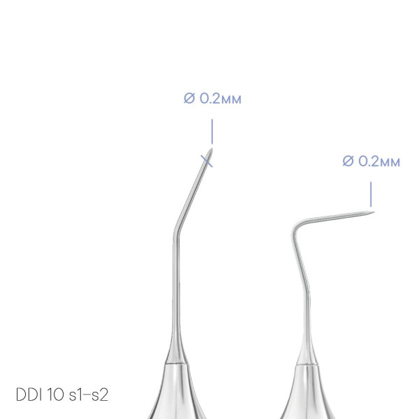 DDI 10 s1-s2 Diagnostic probe TYPE 1 (diagnostic standard) Meddins