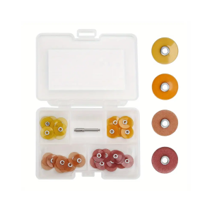 DPW1502 Set of grinding discs with a disc holder, 12.7 mm (40 pieces), DP