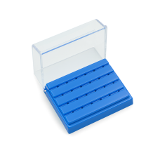 Stand for Drills Plastic (20FG + 4 RA) 24 drills Blue