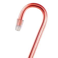 Red disposable saliva extractors 100 pcs