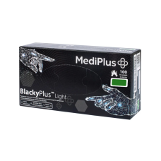 Nitrile gloves BlackyPlus light black S