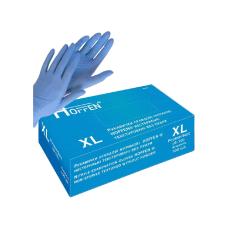 Перчатки нитриловые HOFFEN Голубые (4 г) - XL