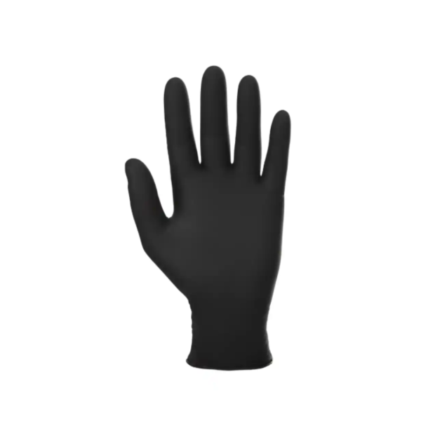 Перчатки нитриловые Нитрилекс ЧЕРНЫЕ, nitrylex 50пар/100шт, ХS фото 2