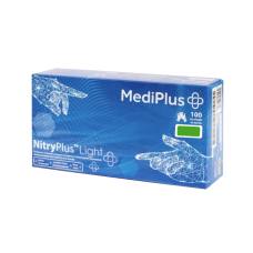 Рукавички нітрилові NitryPlus light сині S