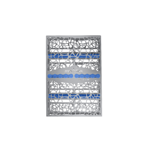 SIM-80\10 Tray for instrument sterilization TYPE 4 (10 instruments) BLUE
