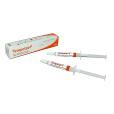 (Tempolat-F), temporary fixing cement, cement for temporary fixing.