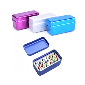 JA 01111 Endobox aluminum 60 instruments SILVER