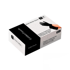 Рукавички нітрилові "GoldenTouch" Чорні - M