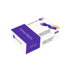 Nitrile Gloves "GoldenTouch" Cobalt - XS