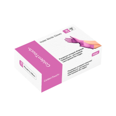 Рукавички нітрилові "GoldenTouch" Рожеві - M