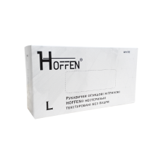 Рукавички нітрилові HOFFEN Білі - L