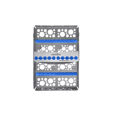 SIM-80/c/10 Cassette for sterilization (10 instruments) blue