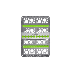 SIM-80/c/10 Sterilization cassette (10 instruments) GREEN