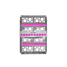 Cassette for sterilization (10 instruments) SIM-80/c/10 pink