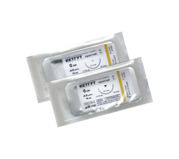 Suture material catgut simple 5/0 barbed