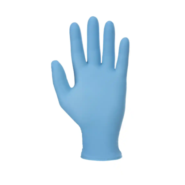 Перчатки нитриловые Нитрилекс КЛАССИК СИНИЕ, nitrylex 50 пар/100 шт, XL фото 2