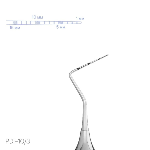 PDI-10\3 Explorer from 1 to 15 mm with a step of 1 TYPE 3 Meddins