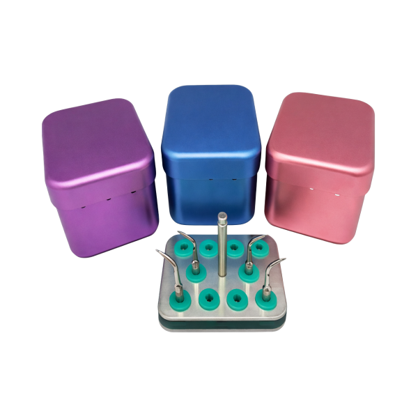 Stand for scalar nozzles with silicone inserts, 10 holes, autoclavable, JD