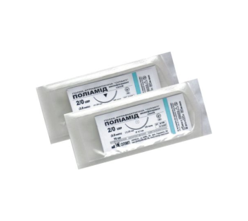 Suture material polyamide 5/0 barbed