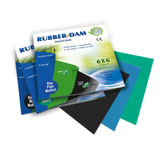 RUBBER DAM, хустинки для кофердаму ГРУБІ БЕЗ ЗАПАХУ 36шт