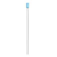 Disposable saliva aspirators, transparent with colored nozzles, 100 pcs