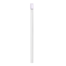 Disposable saliva aspirators, transparent with a white spout, 100 pcs