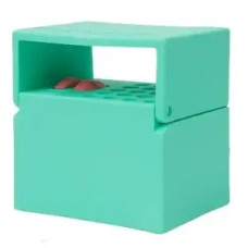 Plastic endobox with memory, 20 holes, GREEN